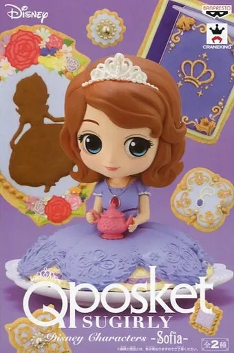 Banpresto Disney 迪士尼 小公主蘇菲亞 Sofia Qposket SUGIRLY A色 正常色 公主 景品